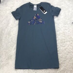 NWT Adidas Tee Shirt Dress